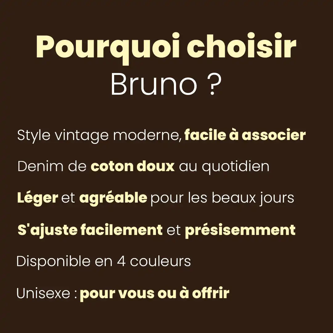 Pourquoi choisir le béret casquette Bruno