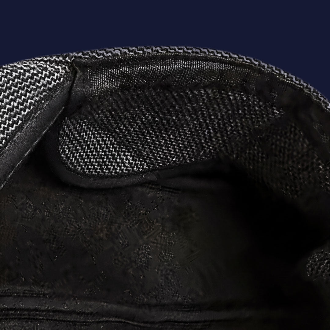 Intérieur du béret casquette modèle Romain