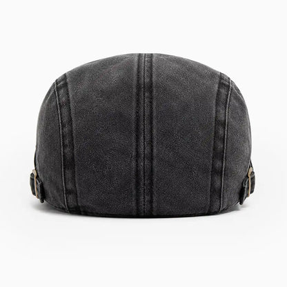 Beret casquette unisexe en 100% coton ajustable | Anthony