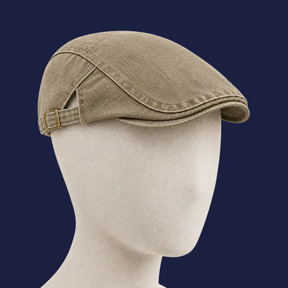 Beret casquette unisexe en 100% coton ajustable | Anthony