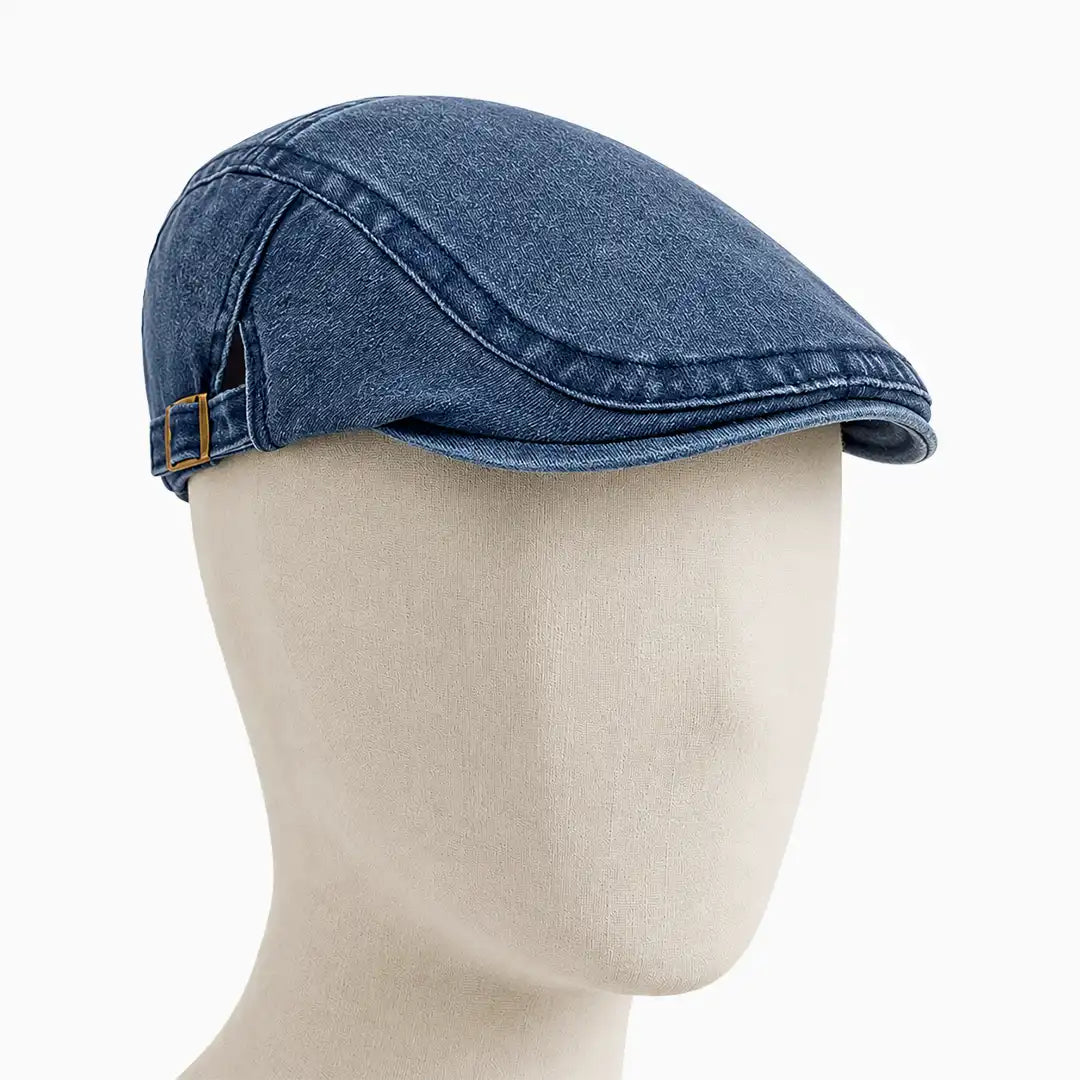 Beret casquette unisexe en 100% coton ajustable | Anthony