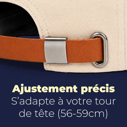 Beret casquette unisexe 100% coton réglable | Enzo