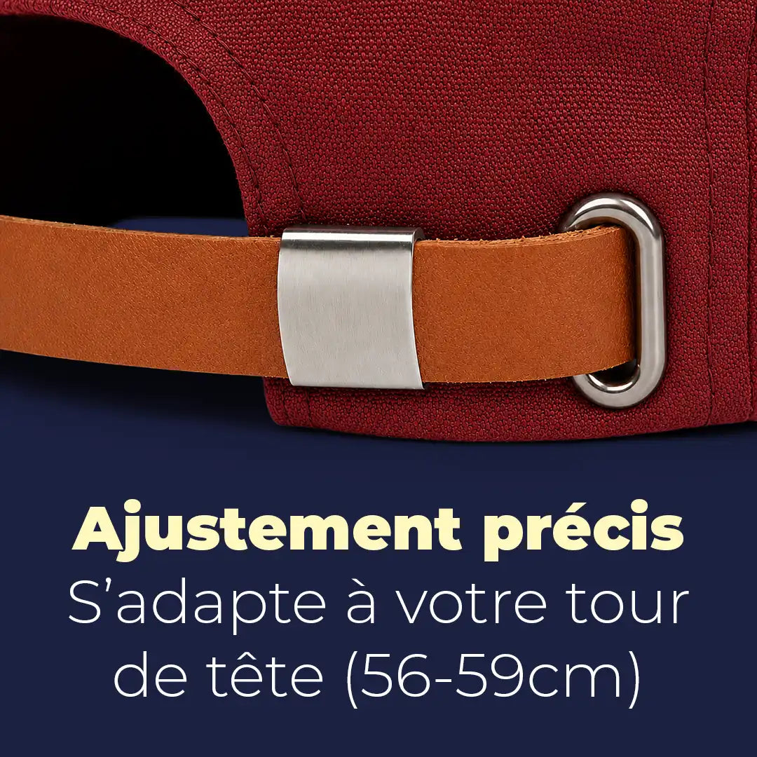 Beret casquette unisexe 100% coton réglable | Enzo