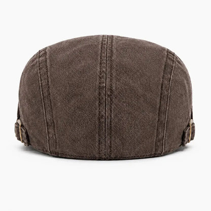 Béret casquette Anthony Marron chataigne - vue de dos