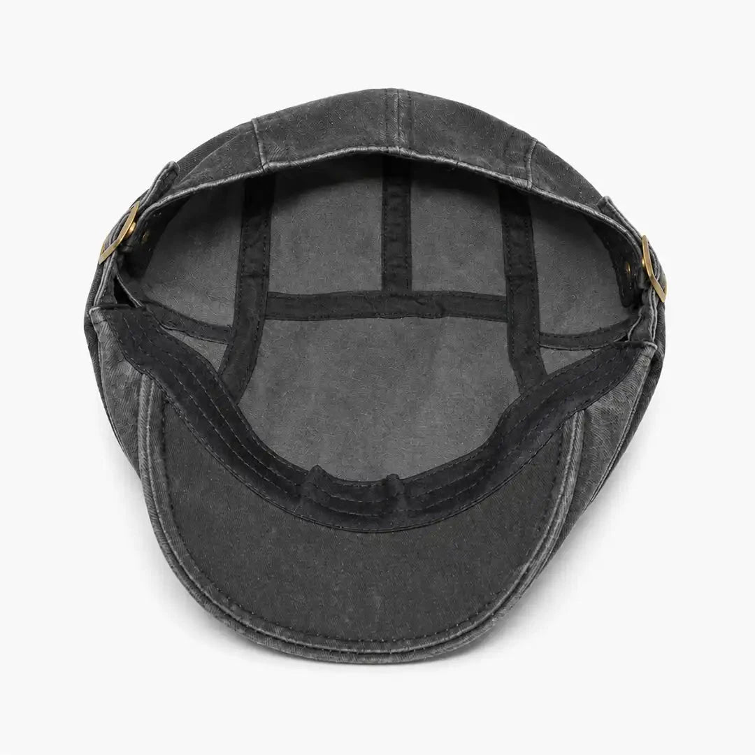 Béret casquette Anthony Noir - intérieur