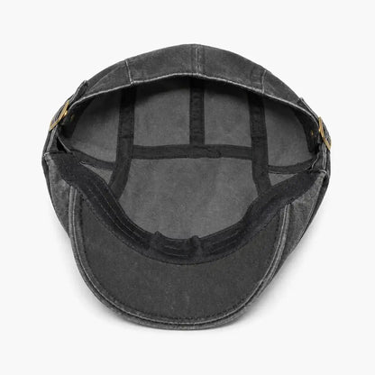 Béret casquette Anthony Noir - intérieur