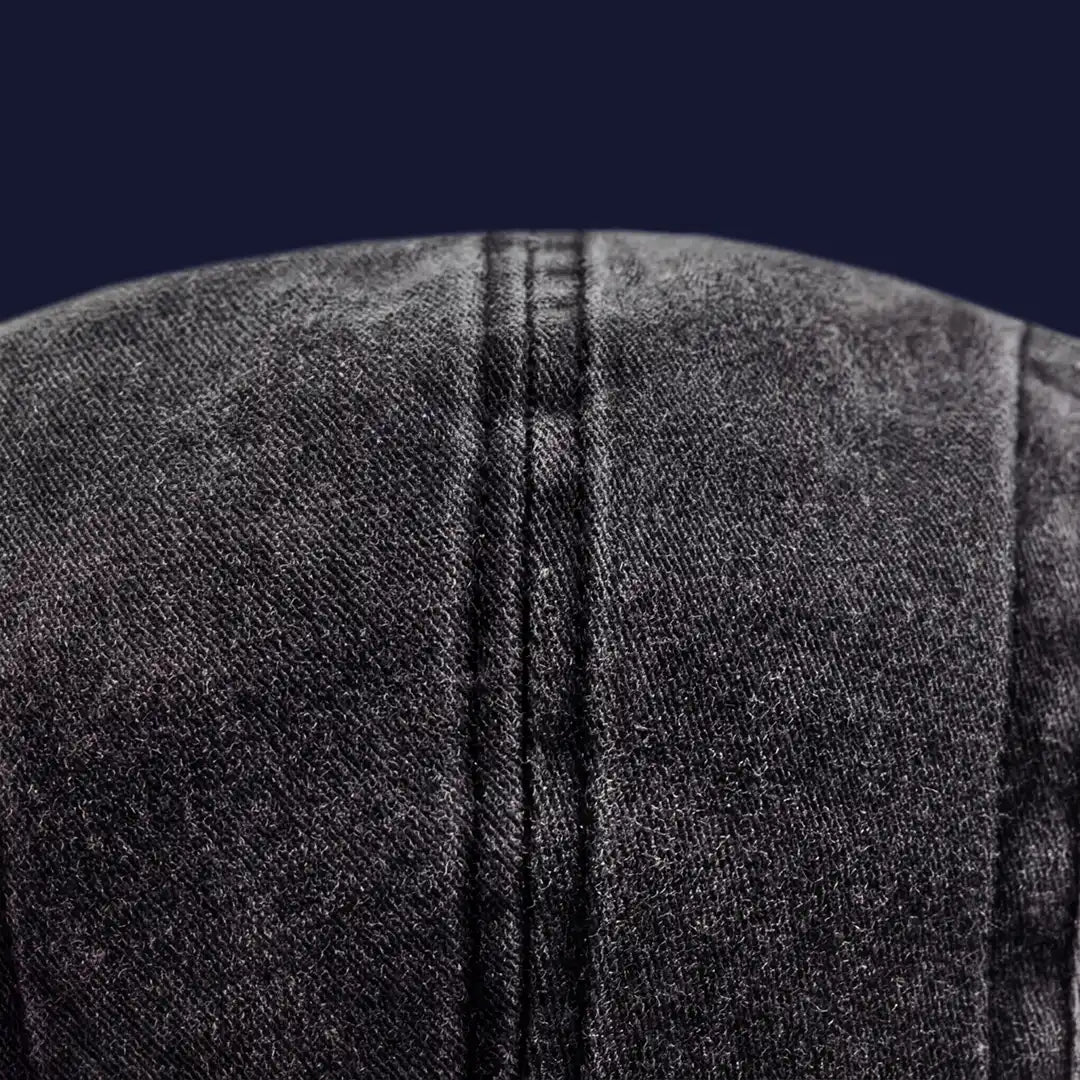 détail coutures coton béret casquette homme vintage L'Anthony - La Maison du Béret