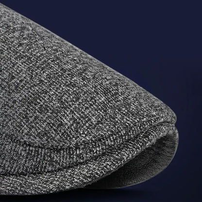 détail matière coton polyester béret casquette unisexe Bruno - La Maison du Béret