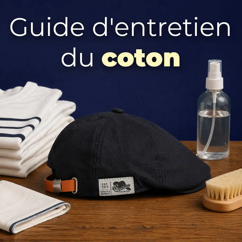 Guide d'entretien béret en coton : nettoyage, lavage et conservation La Maison du Béret