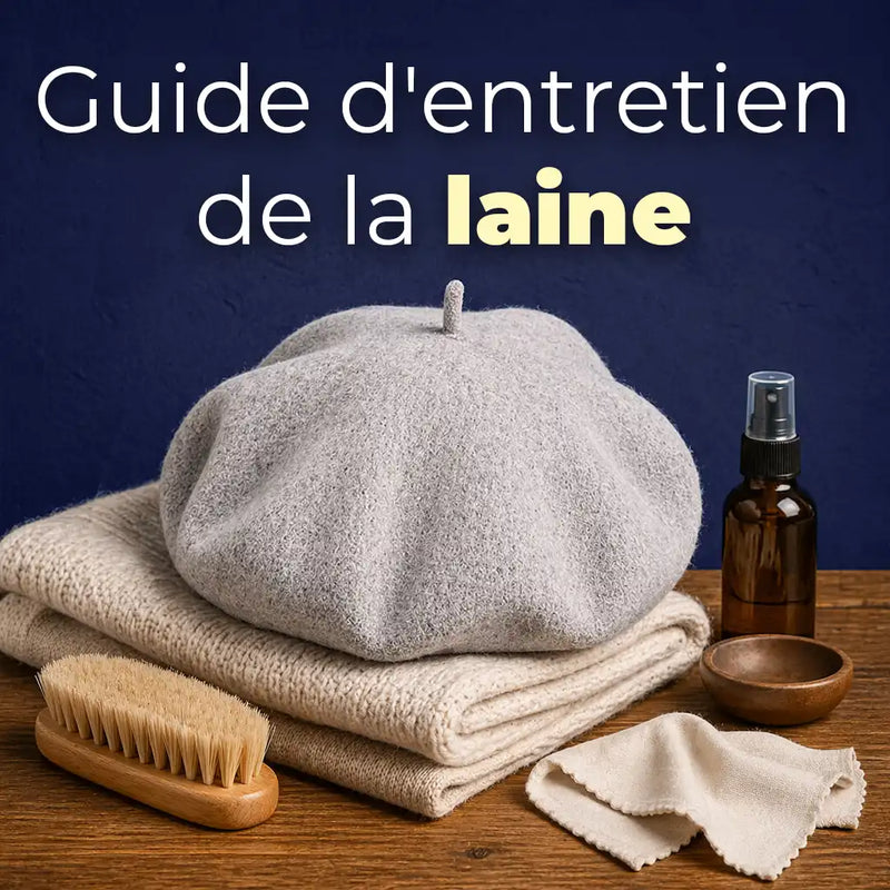 Guide d'entretien béret en laine : nettoyage, lavage main et conservation La Maison du Béret